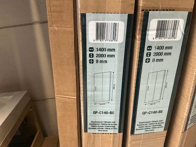 Pasa cuadra qp-c140-be douche nisdeur - afbeelding 2 van  4