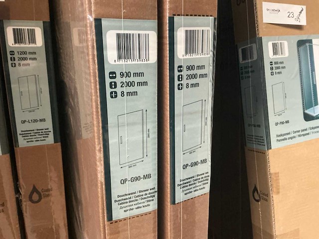 Pasa giro douchedeur 90cm - afbeelding 2 van  3