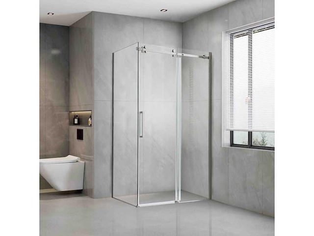 Pasa mb-p80-cr douche zijwand 80cm - afbeelding 1 van  4