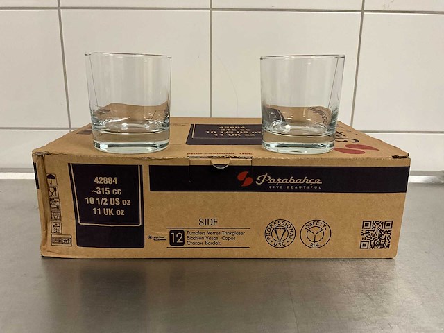 Pasabahce - 42884 - doos whiskeyglazen (9x) - afbeelding 1 van  3