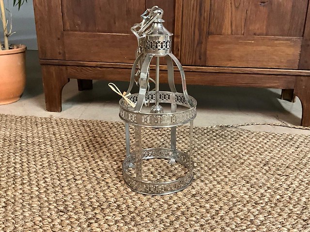 Pascal lantaarn nikkel - afbeelding 1 van  5