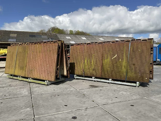 Paschal kelderwand bekistingsmaterialen (10x) - afbeelding 1 van  15