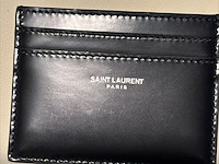 Pasjeshouder, saint laurent paris, zwart - afbeelding 1 van  7