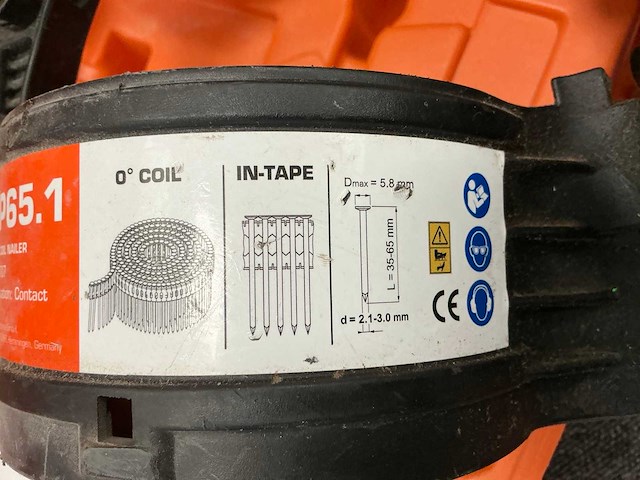 Paslode cnp65.1 pneumatische tacker (2x) - afbeelding 5 van  5