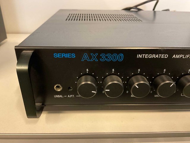 Paso ax 3300 pa- versterker - afbeelding 2 van  7