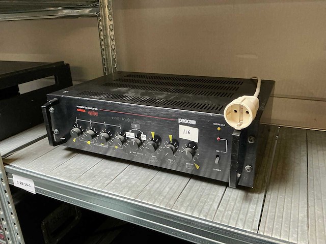 Paso series 4000 mixer versterker - afbeelding 1 van  3