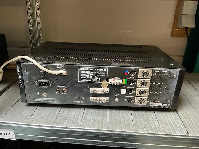 Paso series 4000 mixer versterker - afbeelding 3 van  3