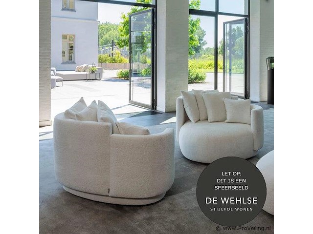 Passe partout plectrum loual lounge fauteuil - afbeelding 5 van  5