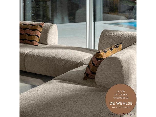 Passe partout saki modulaire hoekbank - afbeelding 6 van  6
