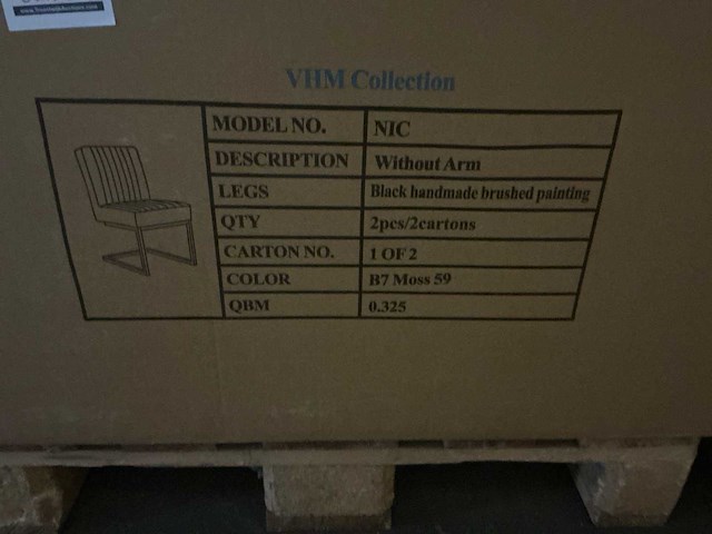 Passion for life nic eetkamerstoel (4x) - afbeelding 4 van  5