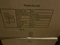 Passion for life nic eetkamerstoel (4x) - afbeelding 4 van  4