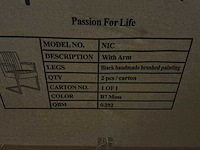 Passion for life nic eetkamerstoel (4x) - afbeelding 5 van  5