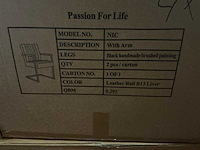 Passion for life nic eetkamerstoel (6x) - afbeelding 4 van  5