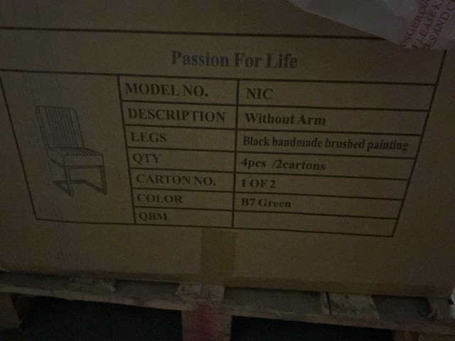 Passion for life nic eetkamerstoel (6x) - afbeelding 5 van  5