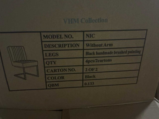 Passion for life nic eetkamerstoel (6x) - afbeelding 5 van  5