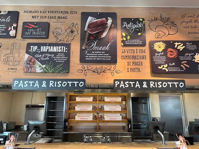 Pasta & risotto bord (6x) - afbeelding 3 van  4