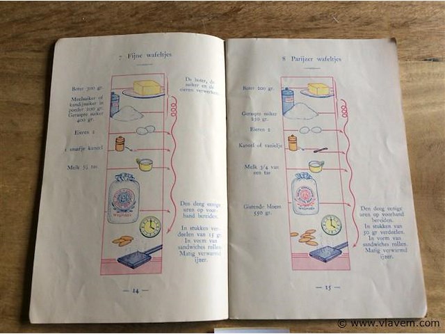 Pasteigebak receptenboekje reclame remi - afbeelding 2 van  4