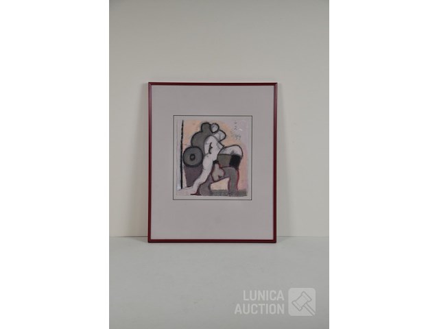 Pasteltekening - afbeelding 1 van  4