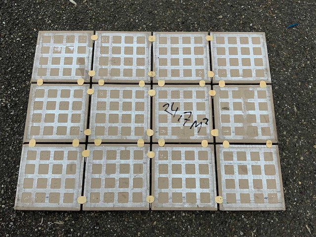 Pastorelli ceramische - 41x31cm - 24m2 - partij wandtegels - afbeelding 2 van  5