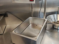 Patat opschepbak met verwarming, royal catering
