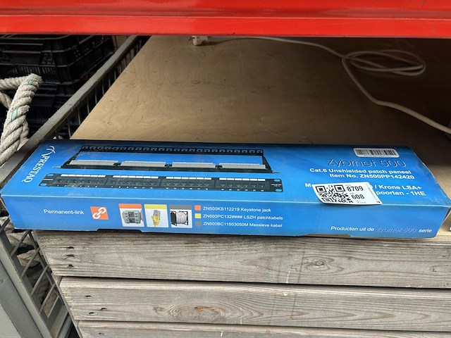 Patchpaneel, 1x plintverwarming, w.o. zybrent, myson - afbeelding 3 van  6