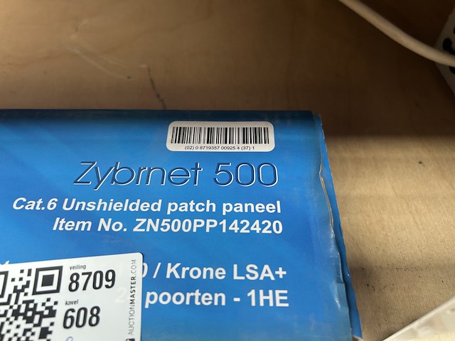 Patchpaneel, 1x plintverwarming, w.o. zybrent, myson - afbeelding 4 van  6