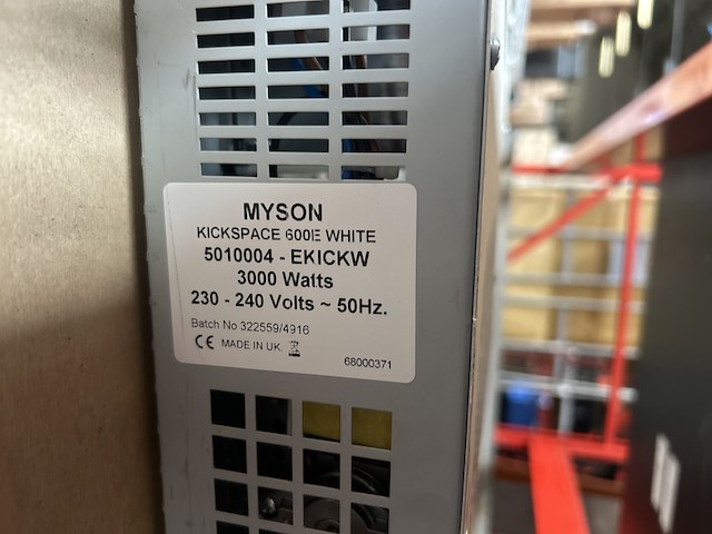 Patchpaneel, 1x plintverwarming, w.o. zybrent, myson - afbeelding 6 van  6