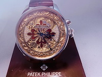 Patek philippe horologisch kunstwerk - polshorloge met antiek uurwerk serienummer 127697