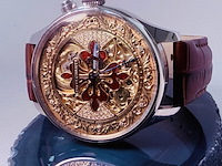 Patek philippe horologisch kunstwerk - polshorloge met antiek uurwerk serienummer 127697 - afbeelding 6 van  12