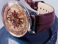 Patek philippe horologisch kunstwerk - polshorloge met antiek uurwerk serienummer 127697 - afbeelding 7 van  12
