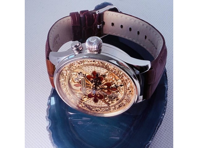 Patek philippe horologisch kunstwerk - polshorloge met antiek uurwerk serienummer 127697 - afbeelding 8 van  12