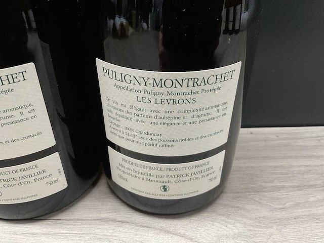 Patrick javilier puligngy-montrachet levrons 2021 (2x) - afbeelding 3 van  3