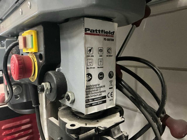 Pattfield pe-500tbm kolomboormachine - afbeelding 2 van  5