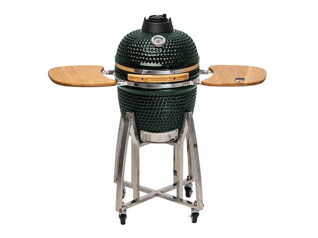 Patton - 18 inch green incl bluetooth control - barbecue (55cce306) - afbeelding 1 van  7