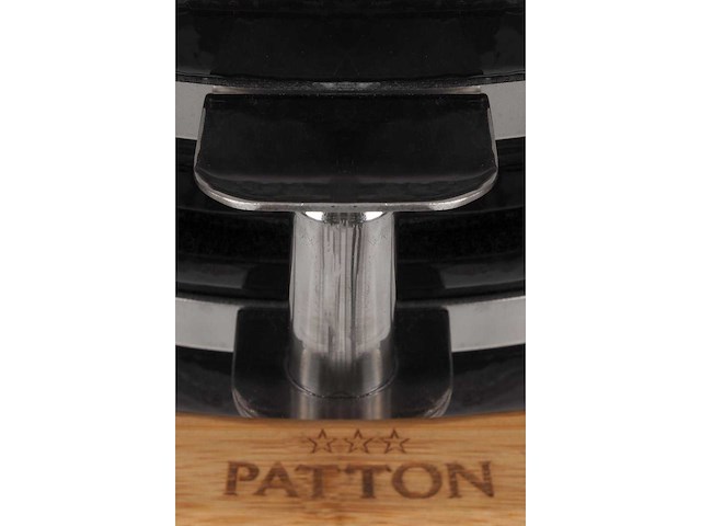 Patton - 55cce310 - 23,5 inch met verrijdbaar onderstel - houtskool bbq - afbeelding 2 van  10