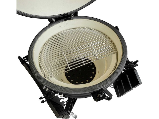 Patton - premium kamado 21 inch matzwart ( 55cce321) - afbeelding 9 van  11