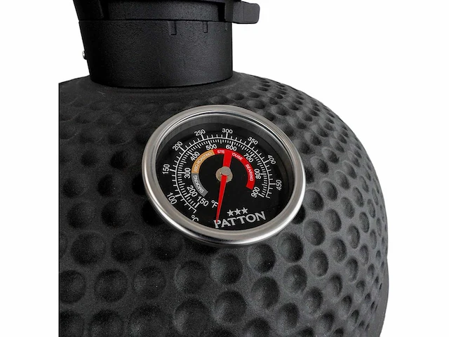 Patton - premium kamado 21 inch matzwart ( 55cce321) - afbeelding 8 van  11