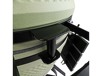 Patton - premium kamado 21 inch olijfgroen ( 55cce322) - houtskool bbq - afbeelding 1 van  5