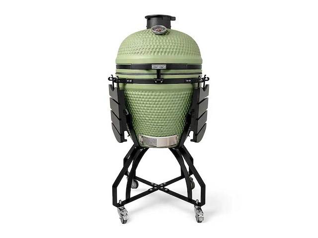 Patton - premium kamado 21 inch olijfgroen ( 55cce322) - houtskool bbq - afbeelding 5 van  5
