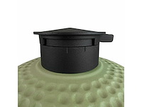 Patton - premium kamado 21 inch olijfgroen ( 55cce322) - houtskool bbq - afbeelding 3 van  5