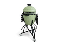 Patton - premium kamado 21 inch olijfgroen ( 55cce322) - houtskool bbq - afbeelding 4 van  5