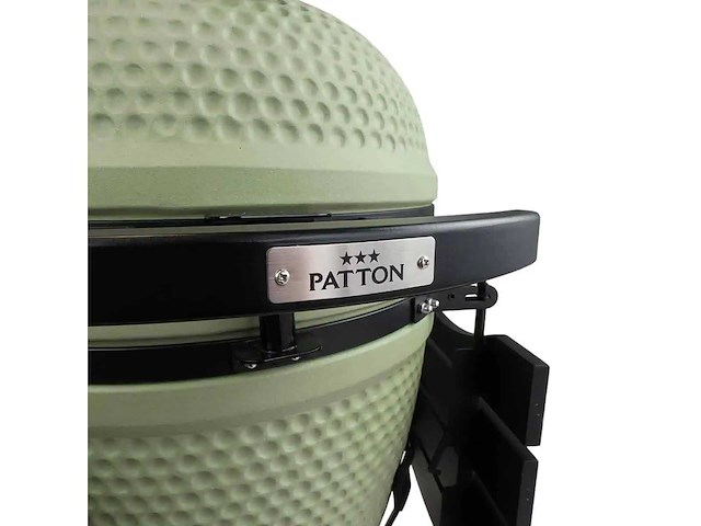 Patton - premium kamado 21 inch olijfgroen ( 55cce322) - houtskool bbq - afbeelding 5 van  5