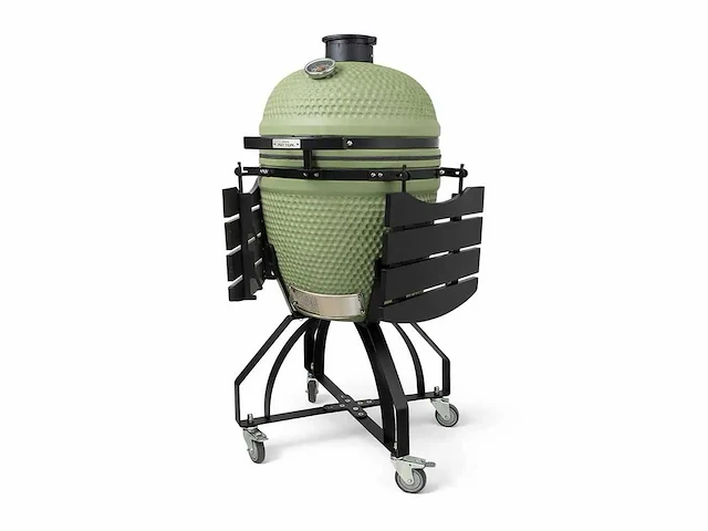 Patton - premium kamado 21 inch olijfgroen ( 55cce322) - houtskool bbq - afbeelding 4 van  12