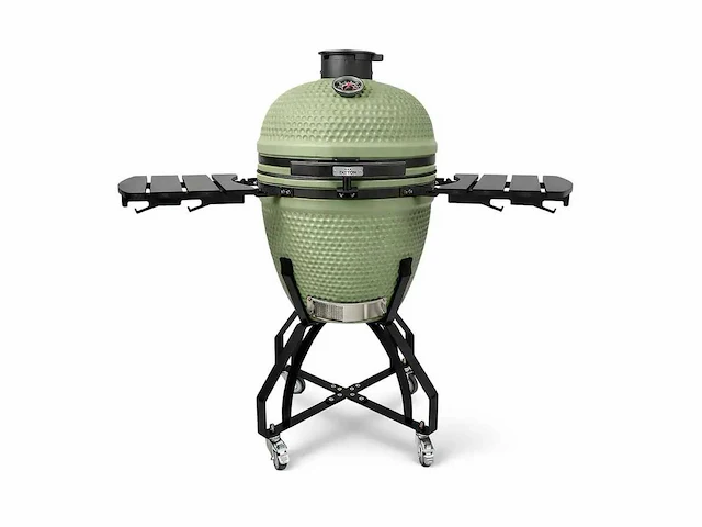 Patton - premium kamado 21 inch olijfgroen ( 55cce322) - houtskool bbq - afbeelding 1 van  12