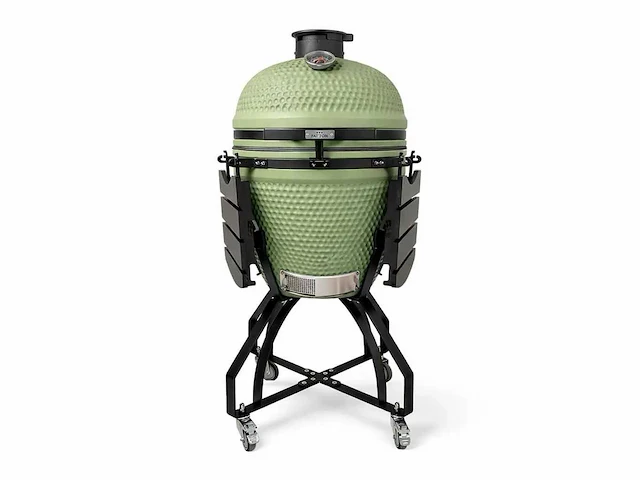 Patton - premium kamado 21 inch olijfgroen ( 55cce322) - houtskool bbq - afbeelding 11 van  12