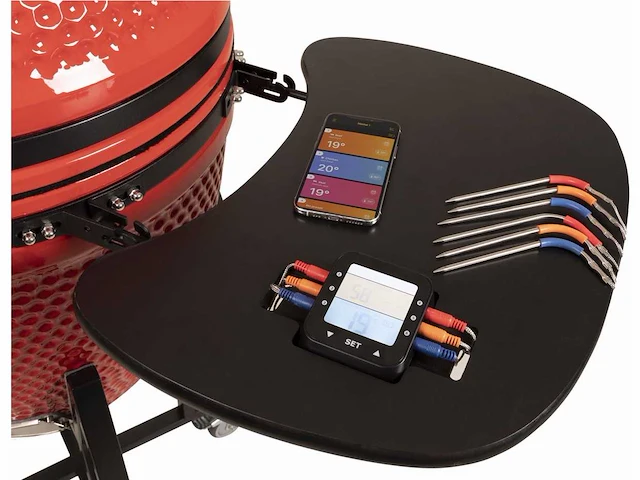 Patton - red devil 21 inch (55cce366) - houtskool bbq - afbeelding 11 van  11