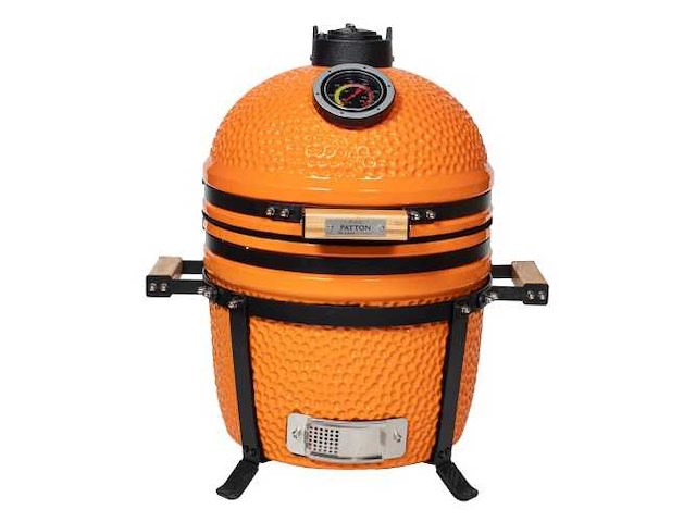 Patton 15 inch oranje (55cce208) barbecue - afbeelding 1 van  8