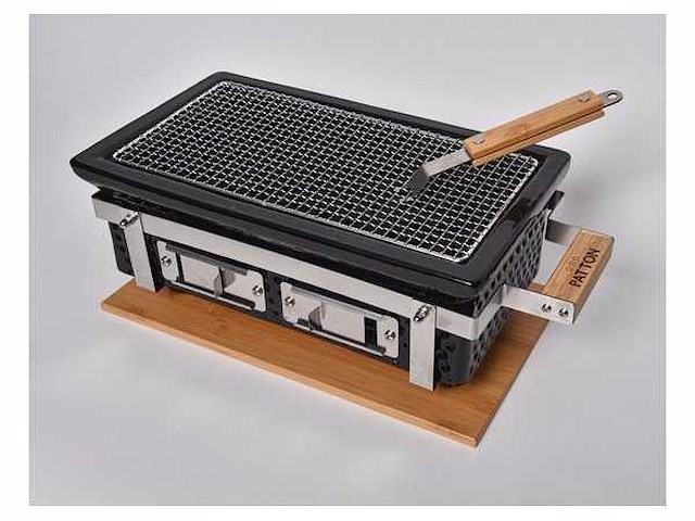 Patton japanese shichirin grill rechthoek large (55cce500) - afbeelding 9 van  9