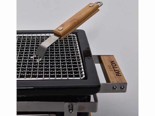 Patton japanese shichirin grill rechthoek large (55cce500) - afbeelding 6 van  9