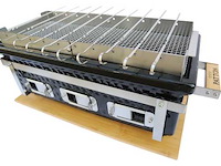 Patton japanese shichirin grill rechthoek large (55cce510) - afbeelding 3 van  16